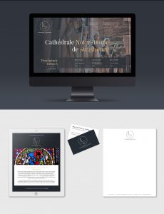 Nouveau logo et nouveau site web pour la Cathédrale de Strasbourg